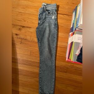 Abercrombie super skinny ankle high rise jeans